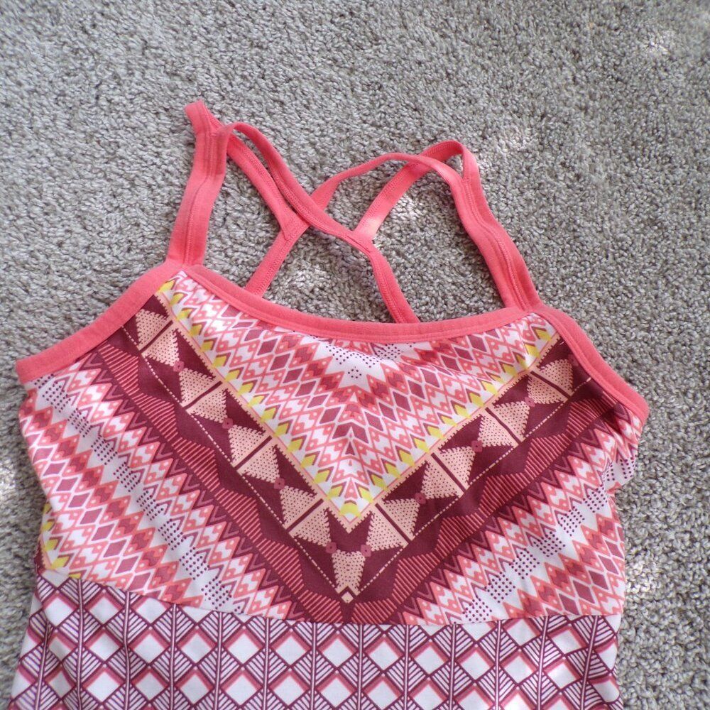 Prana boho Pink Mini Preppy Tennis dress XS Summer Perfection - Picture 5 of 9